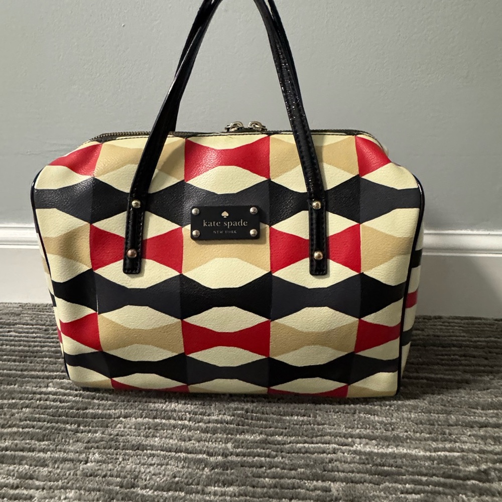 Kate Spade Multicolor Geometric Pattern Bag - Picture 2 of 6